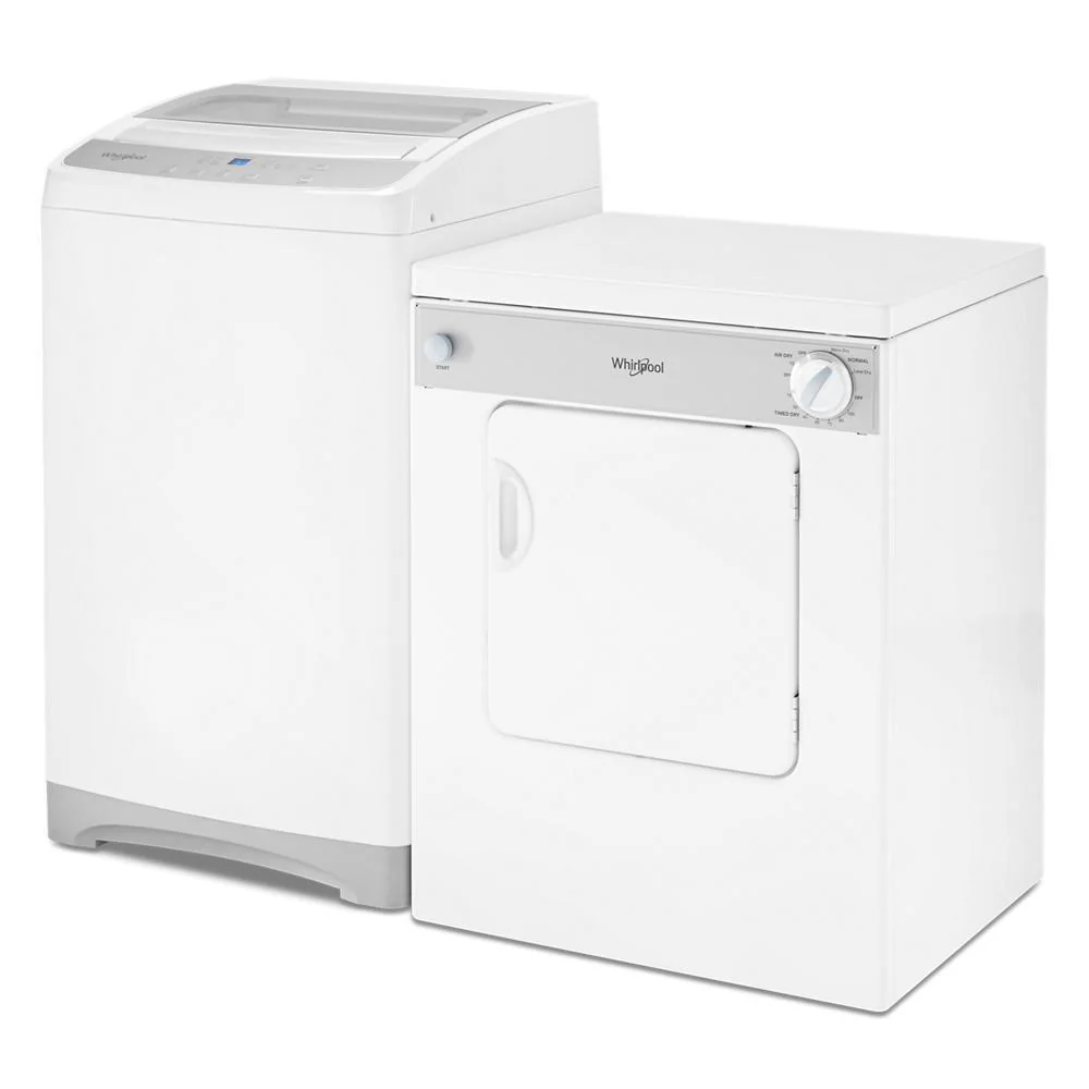 Whirlpool LDR3822PQ 3.4 cu. ft. Compact Front Load Dryer with Flexible Installation - Image 12