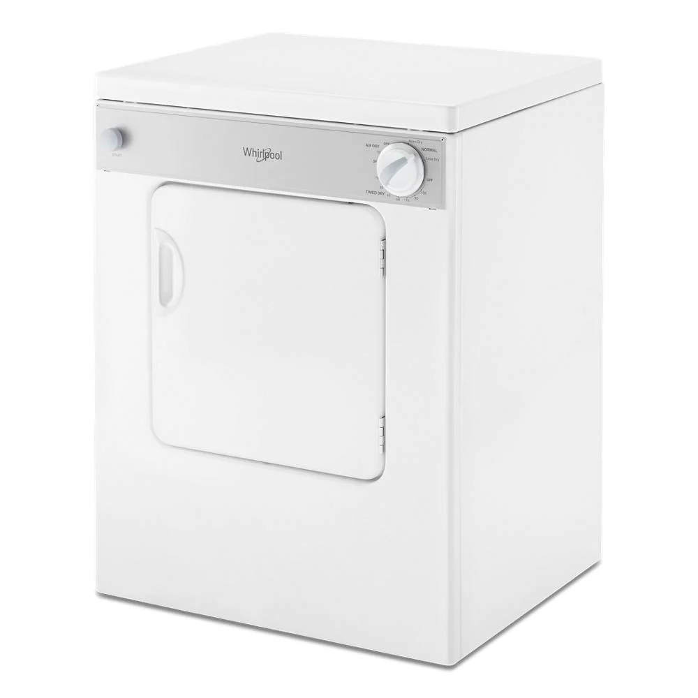 Whirlpool LDR3822PQ 3.4 cu. ft. Compact Front Load Dryer with Flexible Installation - Image 3