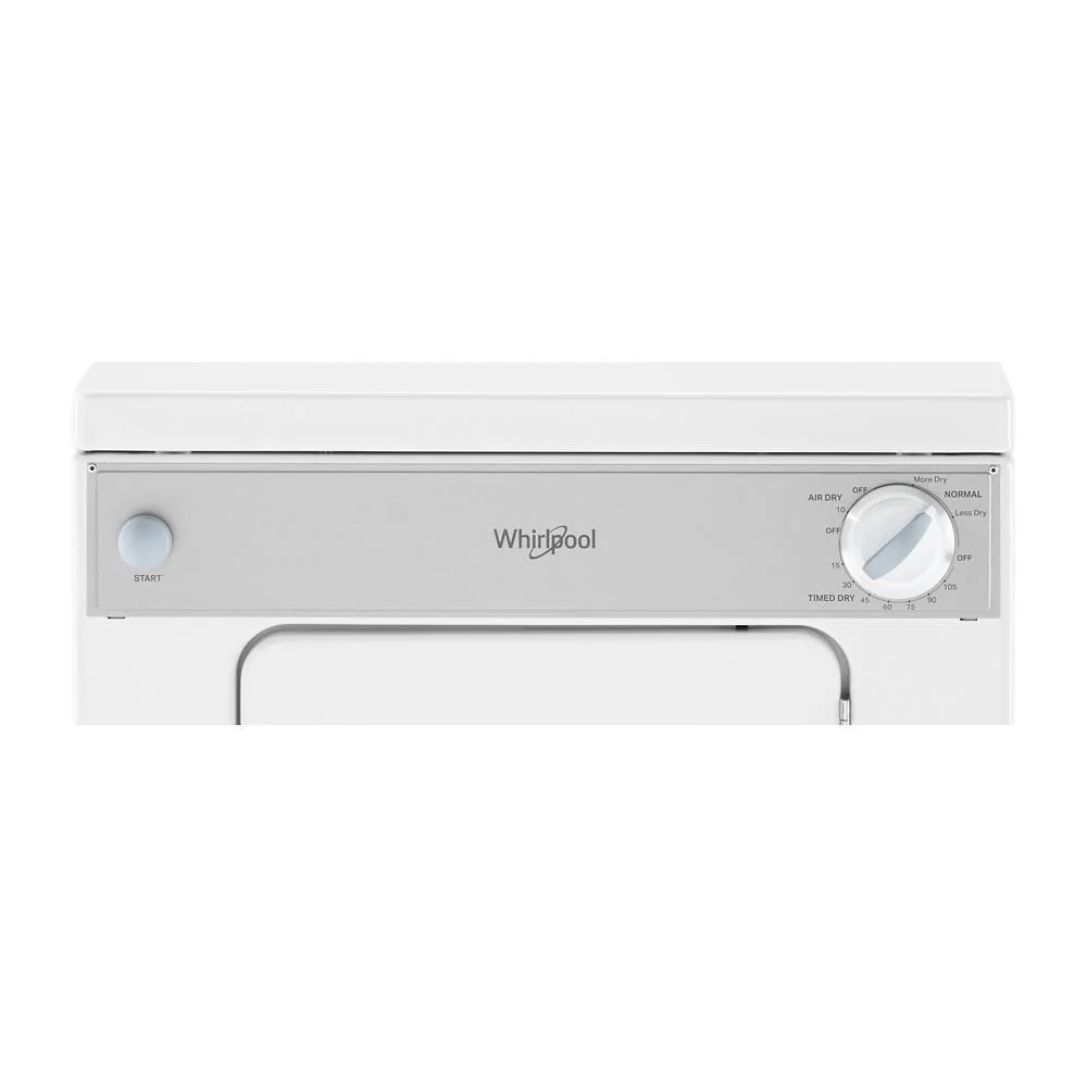 Whirlpool LDR3822PQ 3.4 cu. ft. Compact Front Load Dryer with Flexible Installation - Image 5