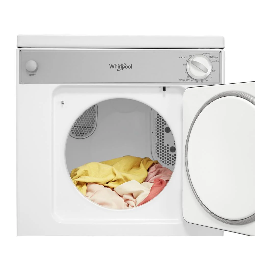 Whirlpool LDR3822PQ 3.4 cu. ft. Compact Front Load Dryer with Flexible Installation - Image 9