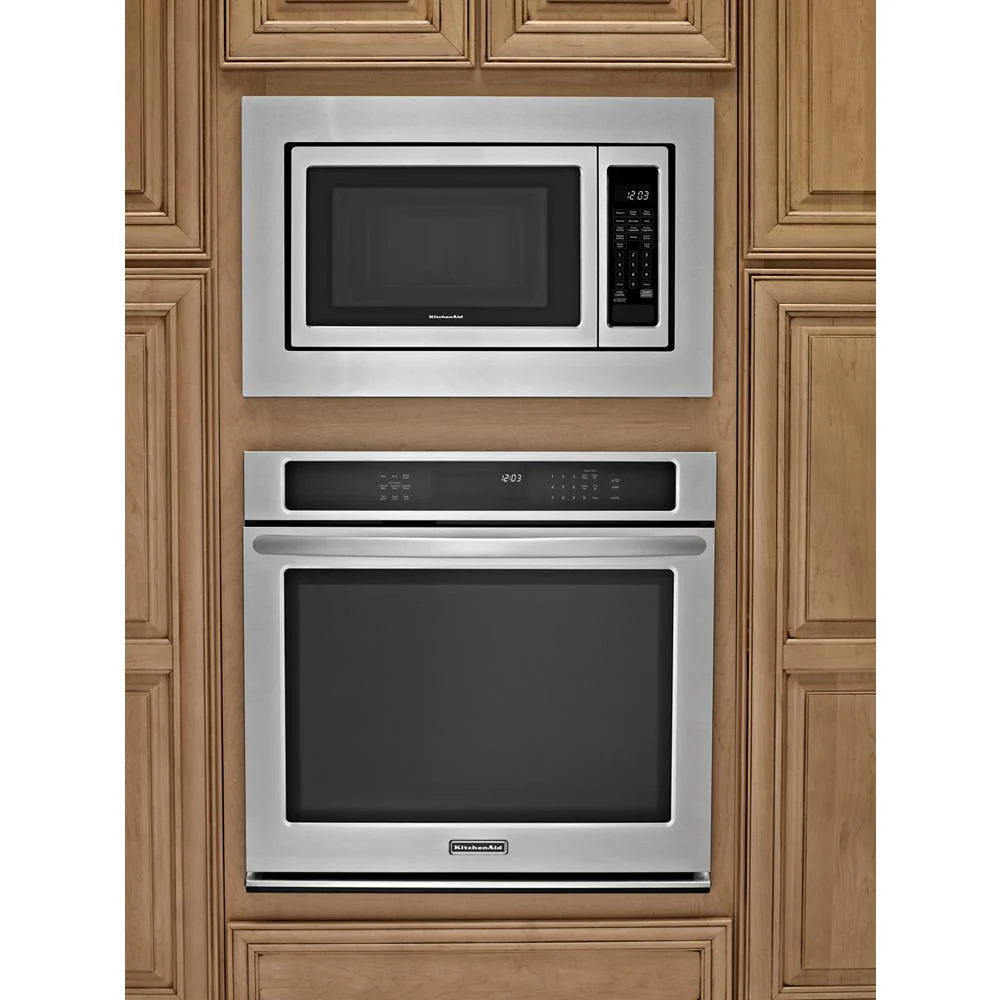 Whirlpool MK2160AS 30 in. Microwave Trim Kit for 1.6 cu. ft. Countertop Microwave Oven - Image 3