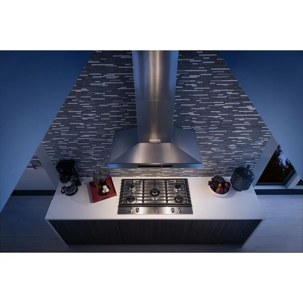 Whirlpool W10272076 Range Hood Extension Kit, Stainless Steel, for ceilings 9' or higher - Image 4