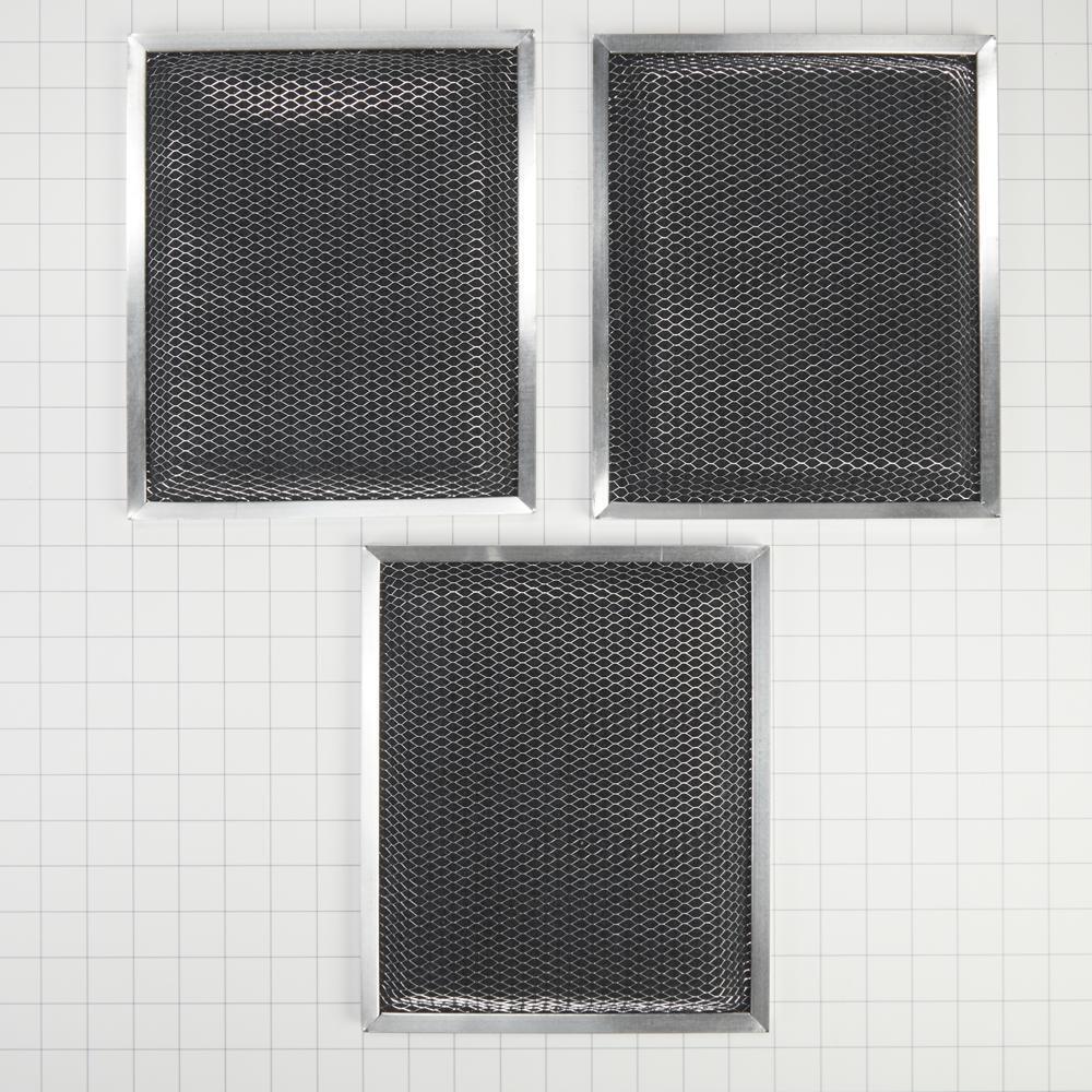 Whirlpool W10355450 Range Hood Charcoal Replacement Filter (Set of 3) - Image 2