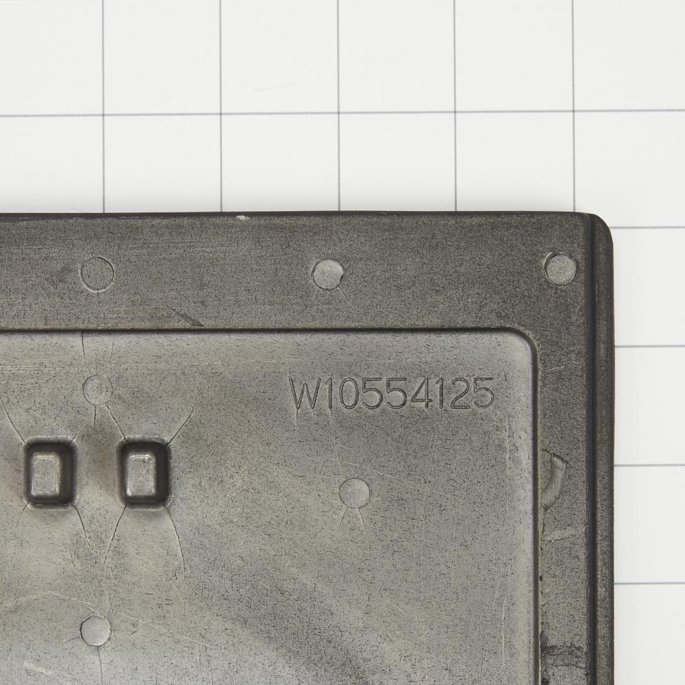 W10554125 Whirlpool Range Gas Griddle for Models WFG505M0BW, WFG505M0BS WFG505M0BB, WFG320M0BB, WFG320M0BS, WFG320M0BW - Image 8