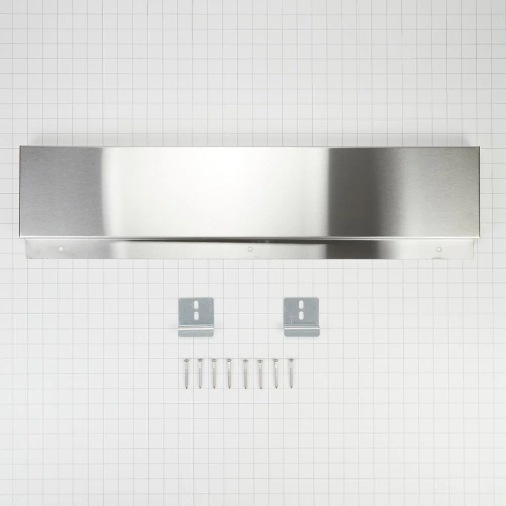 Whirlpool W10655450 Stainless Steel Range Backsplash,Size: 30" W x 6" H - Image 2