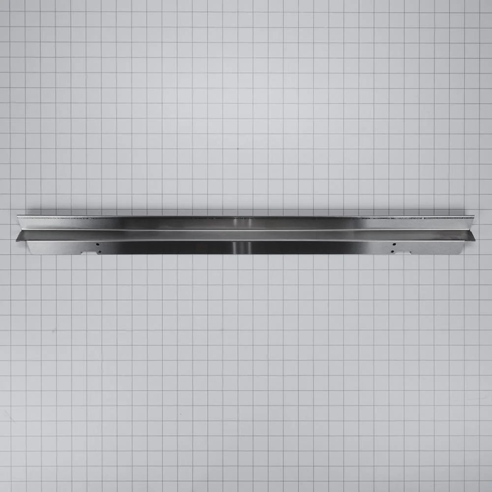 Whirlpool W10752697 30" Over-The-Range Microwave Trim Kit, Stainless Steel, with mounting hardware and installation instructions - Image 2