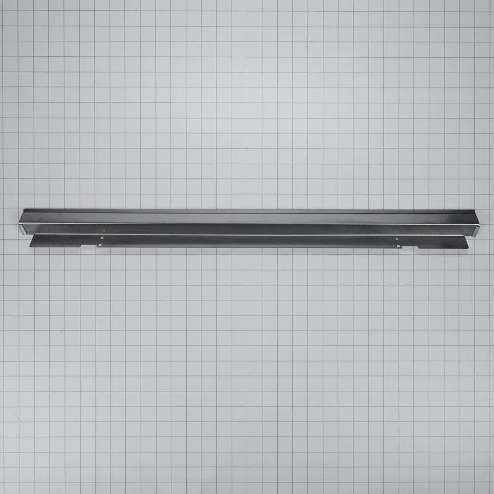 Whirlpool W10752697 30" Over-The-Range Microwave Trim Kit, Stainless Steel, with mounting hardware and installation instructions - Image 3