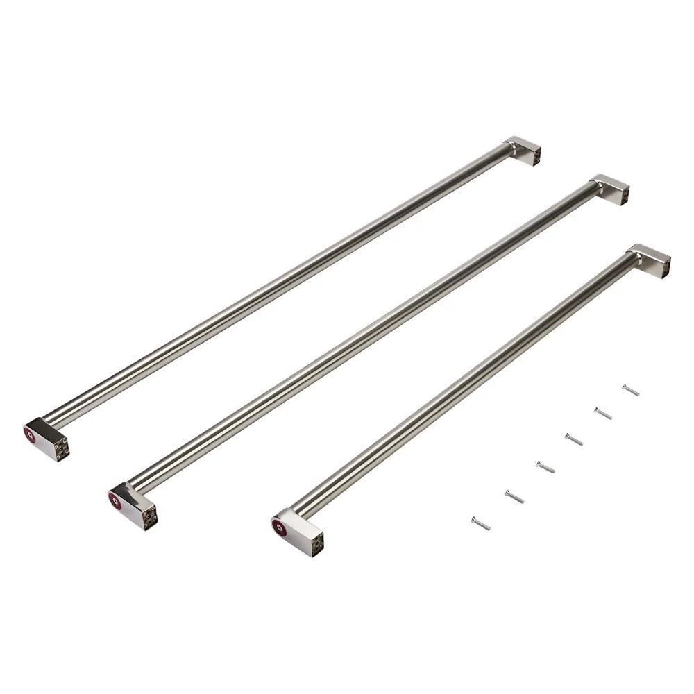 Whirlpool W10782871 KitchenAid® 30-IN French Door Refrigerator Handle Kit with Red Medallions for Panel-Ready Models