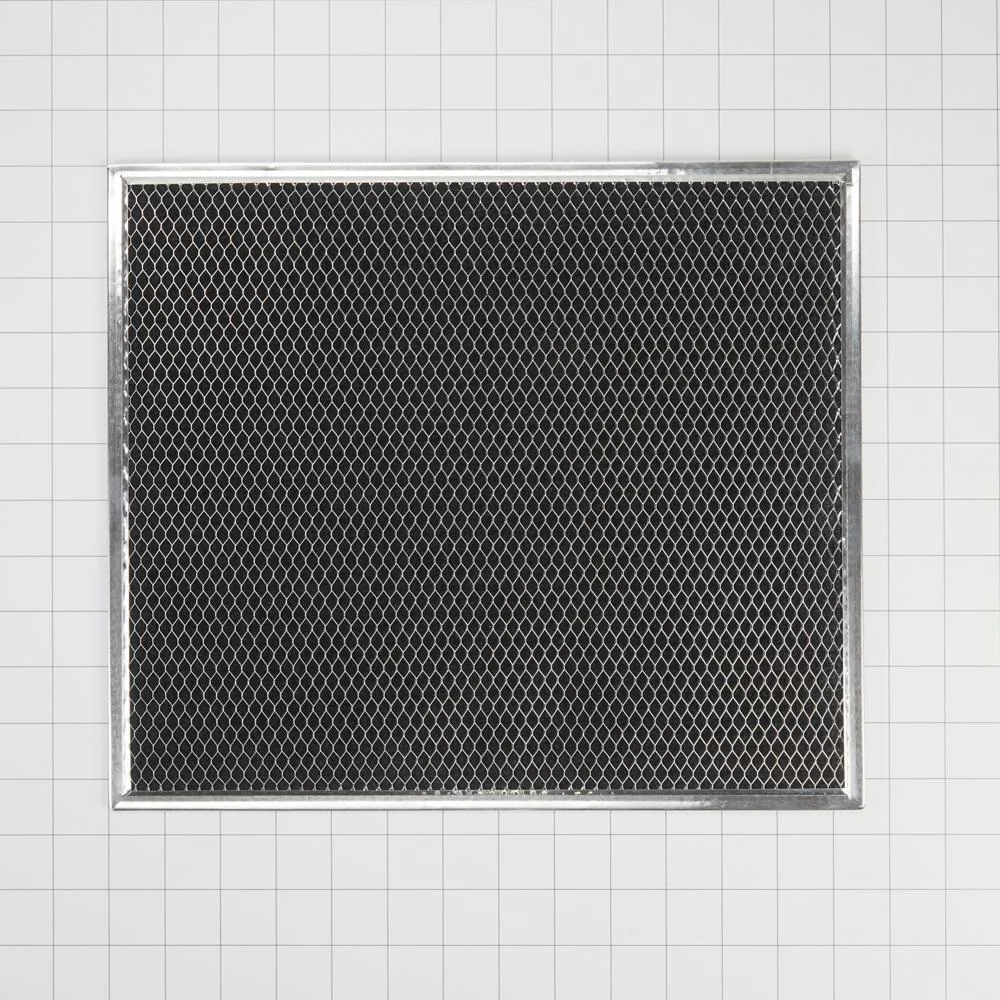 Whirlpool W10905734 30-IN Range Hood Recirculation Filter Kit - Silver (Includes Two 16 1/2-IN X 11 1/2-IN Charcoal Filters and Four Clips) - Image 3
