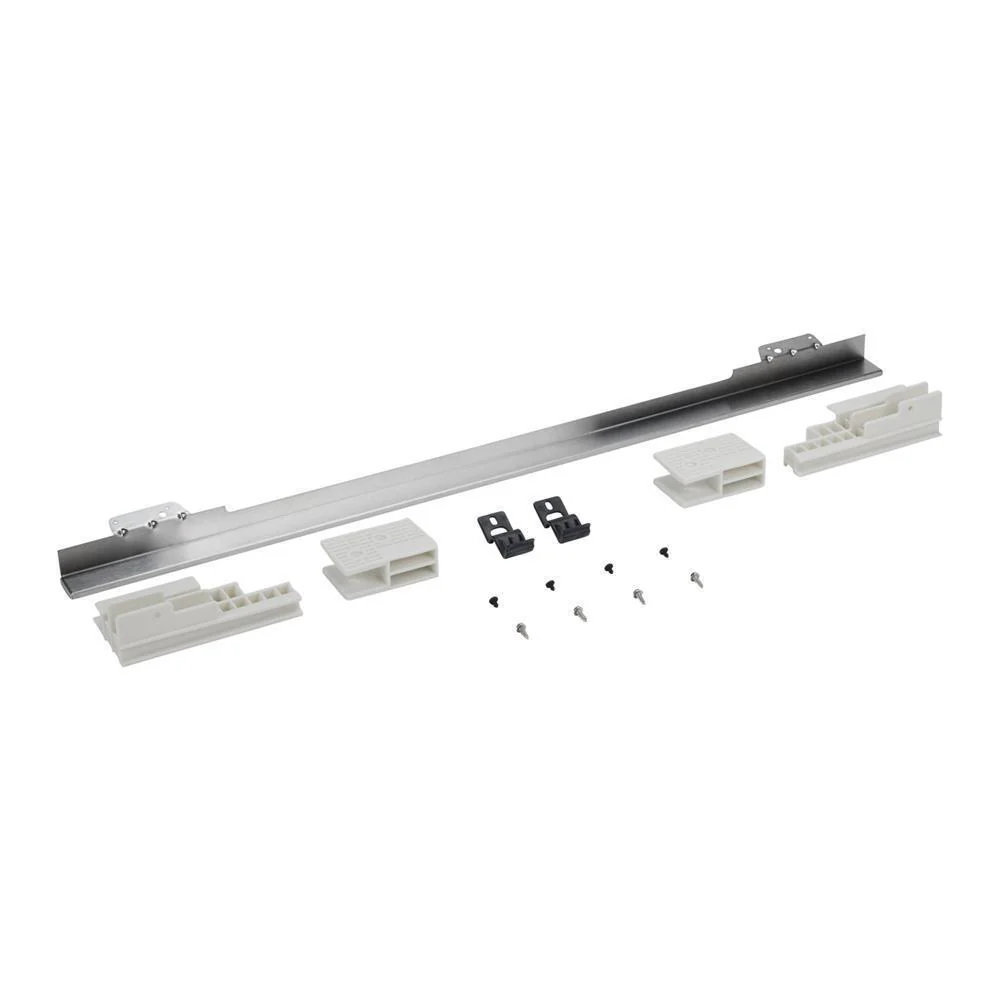 Whirlpool W11123004 30" Combination Wall Range Flush Installation Trim Kit, Stainless Steel