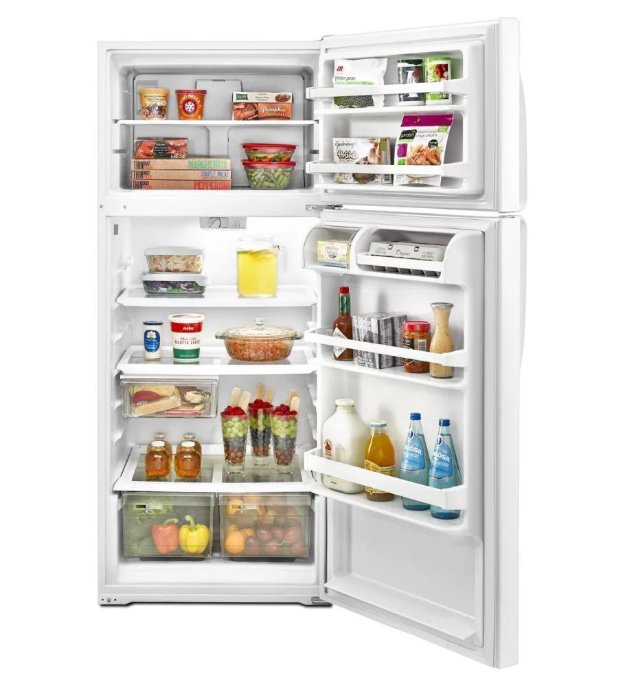 Whirlpool W8TXNGZBQ 18 cu. ft. Top Freezer Refrigerator - Image 3