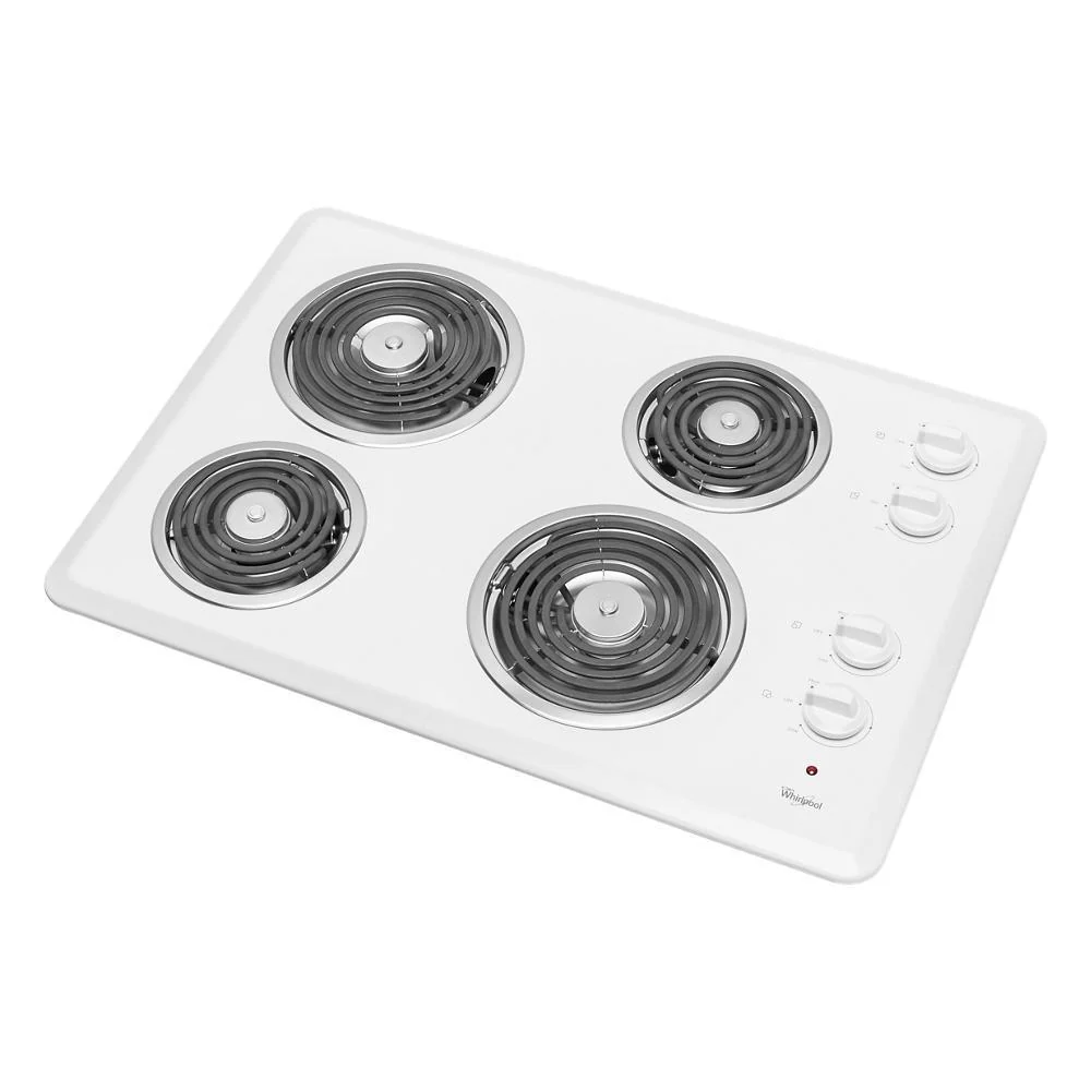 WCC31430AW Whirlpool® 30" Electric Cooktop - Image 2