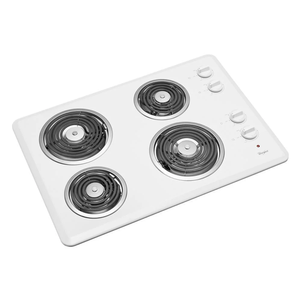 WCC31430AW Whirlpool® 30" Electric Cooktop - Image 3