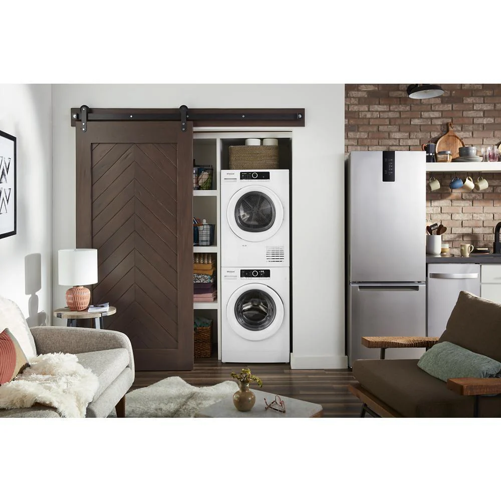 Whirlpool WCD3090JW 4.3 Cu. Ft. 24" Small Space Ventless Dryer - Image 12