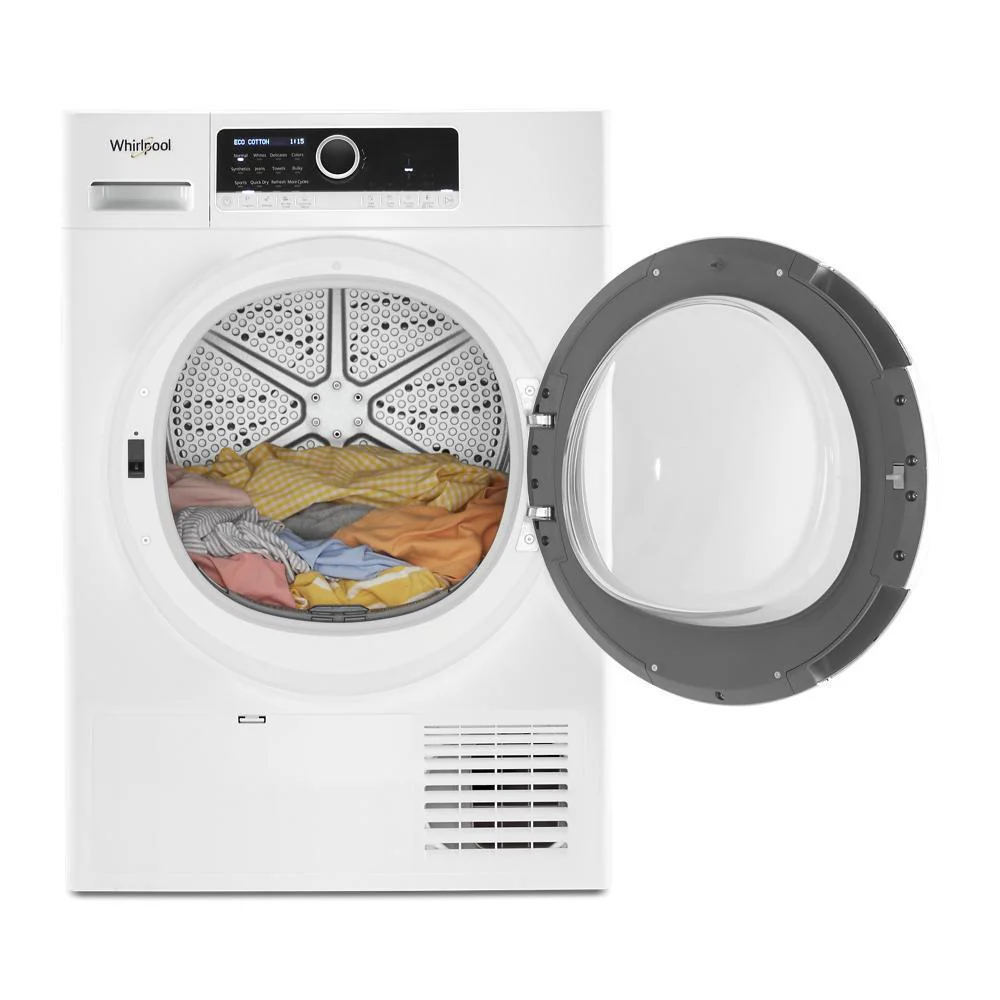 Whirlpool WCD3090JW 4.3 Cu. Ft. 24" Small Space Ventless Dryer - Image 8