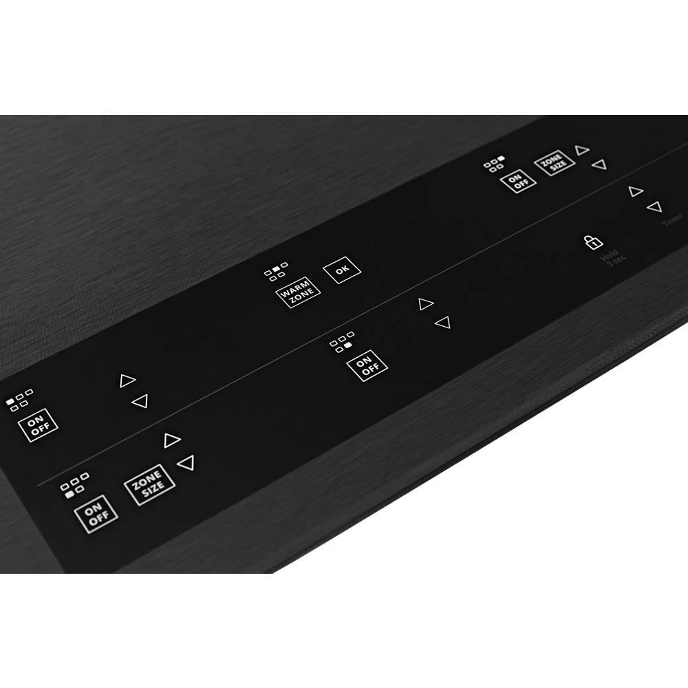 Whirlpool WCE97US0KB 30-inch Electric Ceramic Glass Cooktop with Two Dual Radiant Elements - Image 2