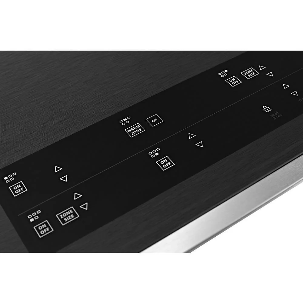 Whirlpool WCE97US0KB 30-inch Electric Ceramic Glass Cooktop with Two Dual Radiant Elements - Image 3