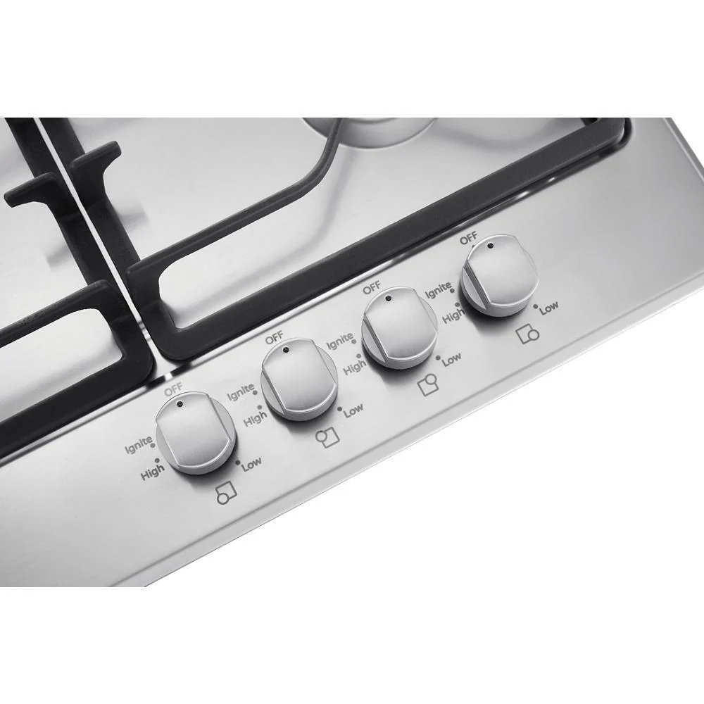 Whirlpool WCG52424AS 24-inch Gas Cooktop with Sealed Burners - Image 2