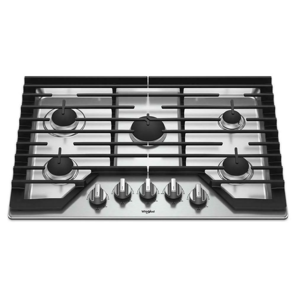 30-inch Gas Cooktop with EZ-2-Lift™ Hinged Cast-Iron Grates - Image 2
