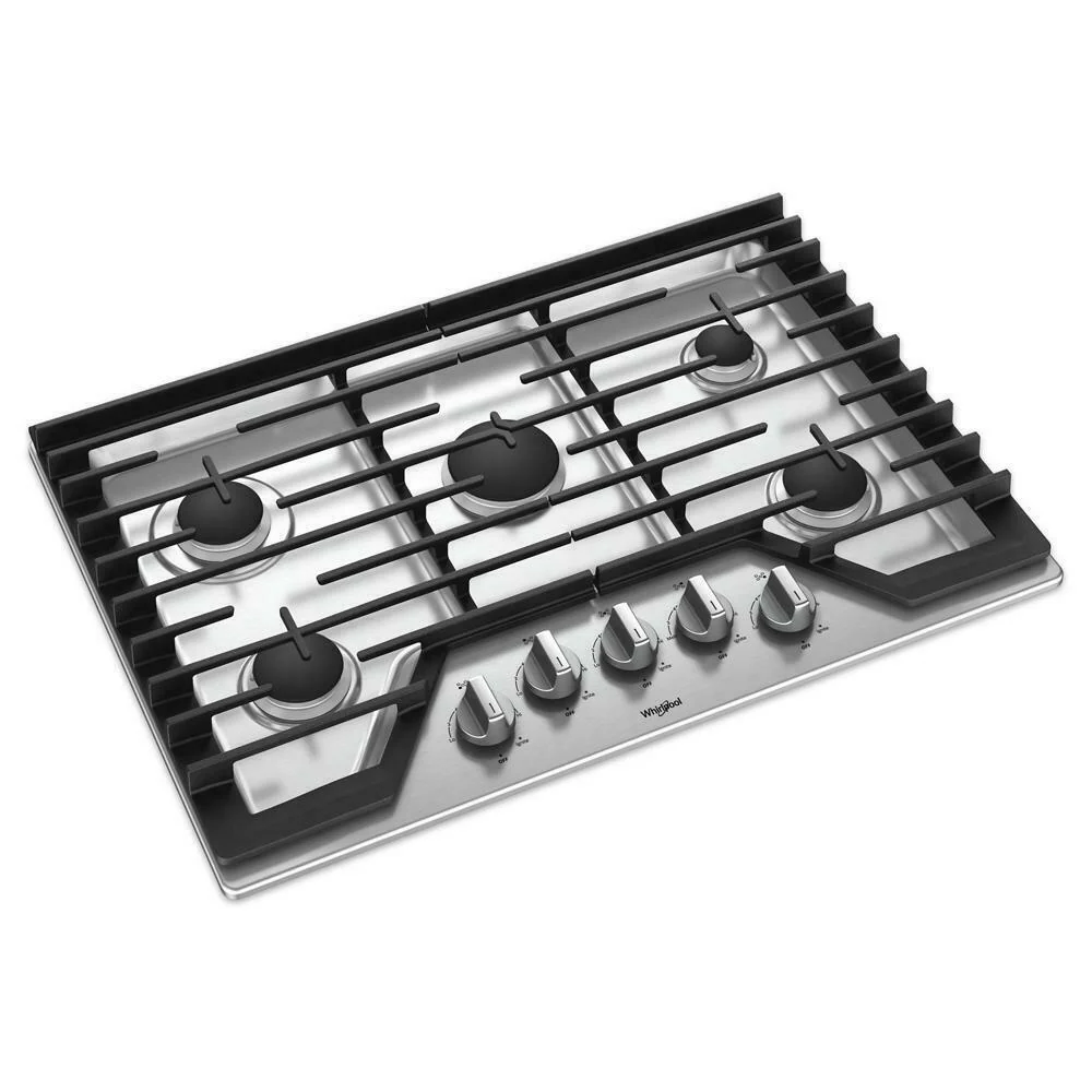 30-inch Gas Cooktop with EZ-2-Lift™ Hinged Cast-Iron Grates - Image 3