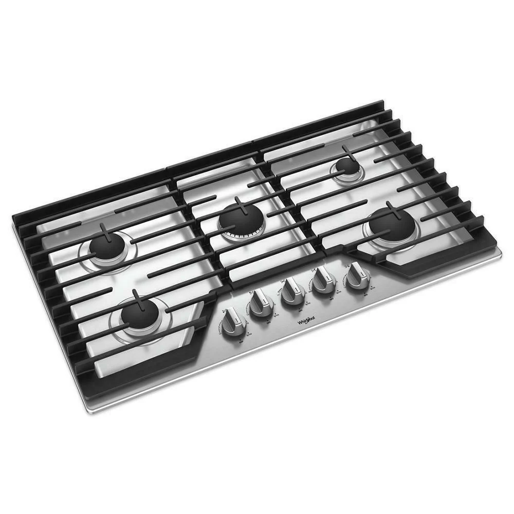 Whirlpool 36-inch Gas Cooktop with Griddle - Image 3