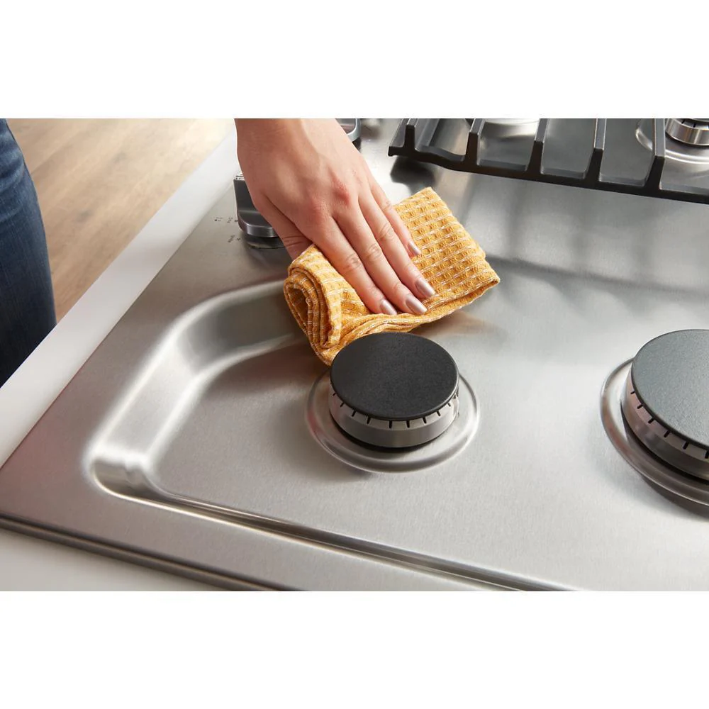 Whirlpool WCGK3030PB 30-inch Gas Cooktop with SpeedHeat™ Burners - Image 13