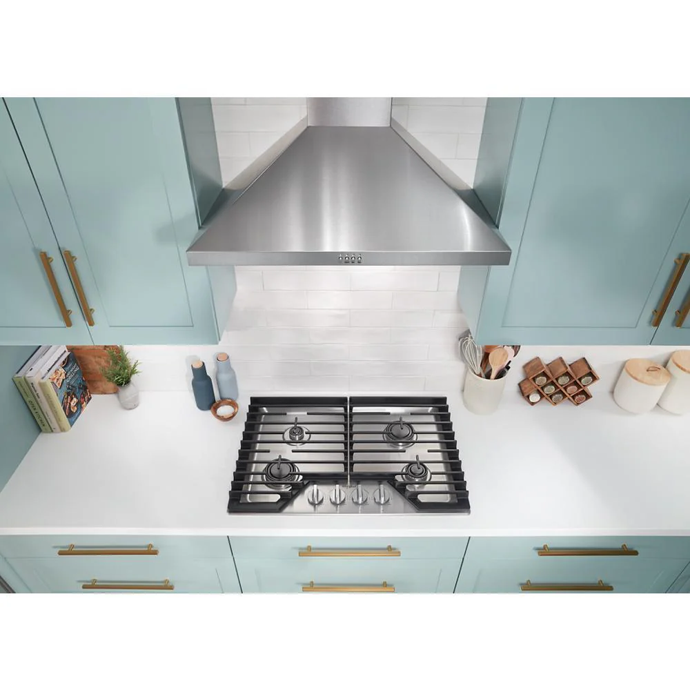 Whirlpool WCGK3030PS 30-inch Gas Cooktop with SpeedHeat™ Burners - Image 2
