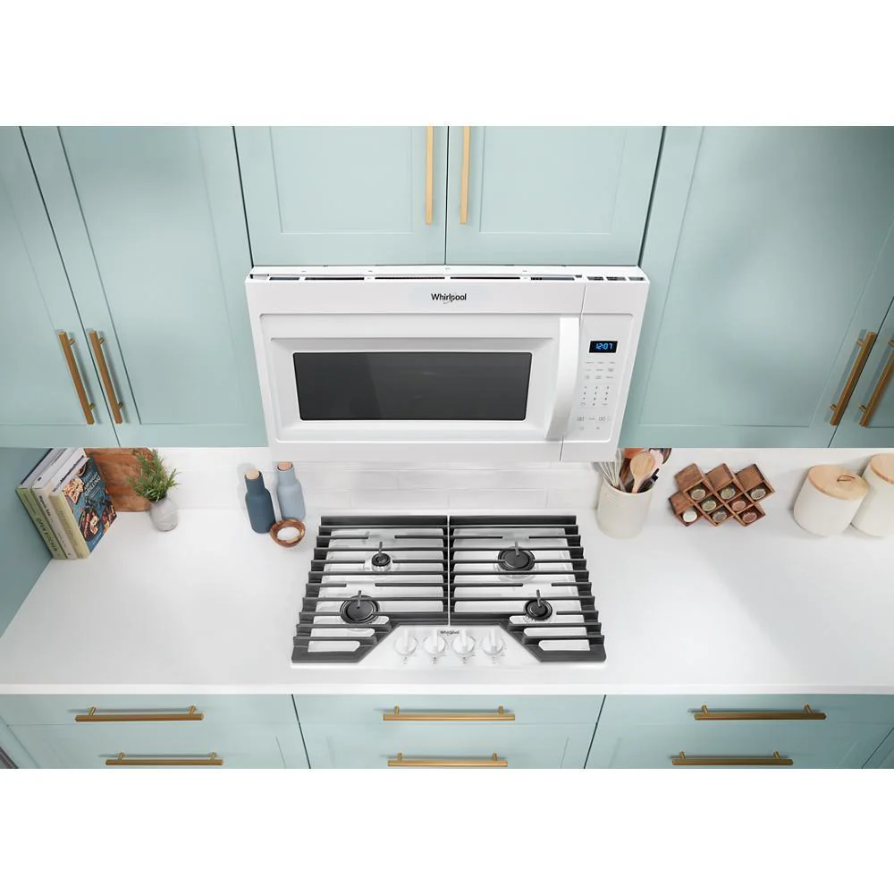 Whirlpool WCGK3030PW 30-inch Gas Cooktop with SpeedHeat™ Burners - Image 2