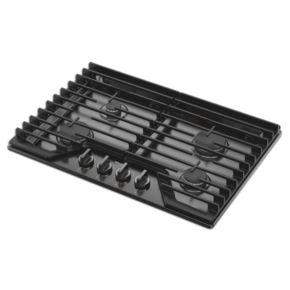 Whirlpool WCGK5030PV 30-inch Gas Cooktop with EZ-2-Lift™ Hinged Cast-Iron Grates - Image 16