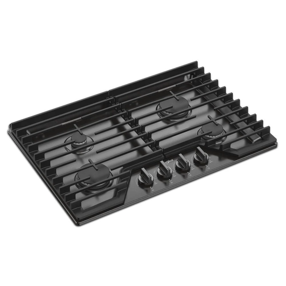Whirlpool WCGK5030PV 30-inch Gas Cooktop with EZ-2-Lift™ Hinged Cast-Iron Grates - Image 19