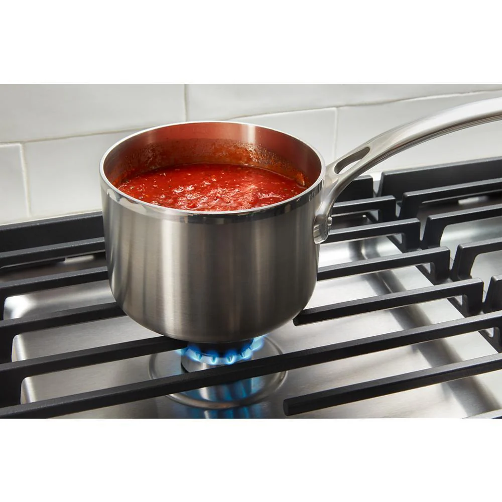 Whirlpool WCGK5036PV 36-inch Gas Cooktop with EZ-2-Lift™ Hinged Cast-Iron Grates - Image 9
