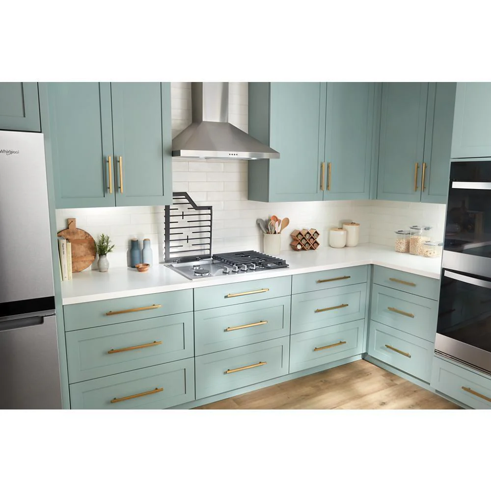 Whirlpool WCGK7030PS 30-inch Gas Cooktop with 5 Burners and EZ-2-Lift™ Hinged Cast-Iron Grates - Image 2
