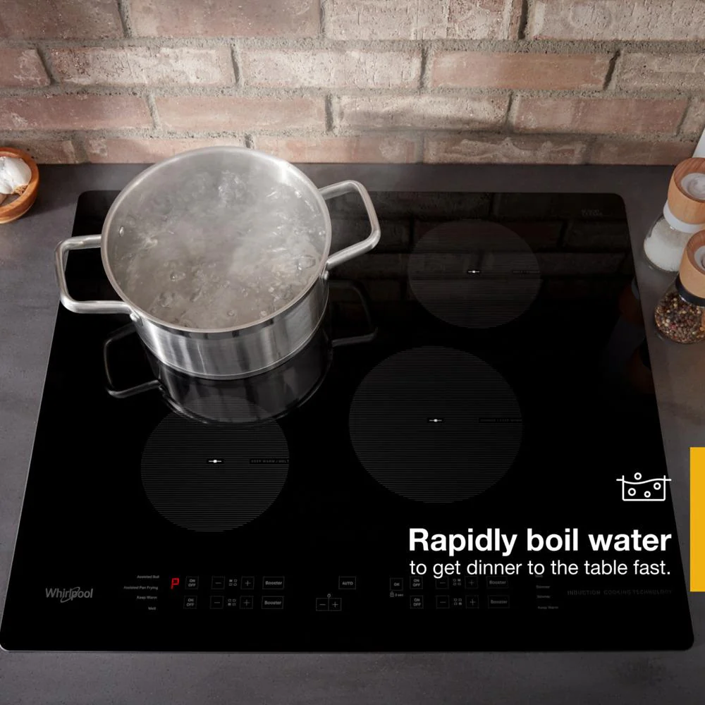 Whirlpool WCI55US4JB 24-Inch Small Space Induction Cooktop - Image 5