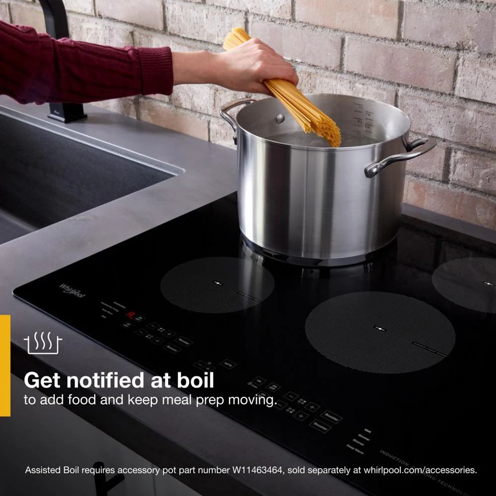 Whirlpool WCI55US4JB 24-Inch Small Space Induction Cooktop - Image 7