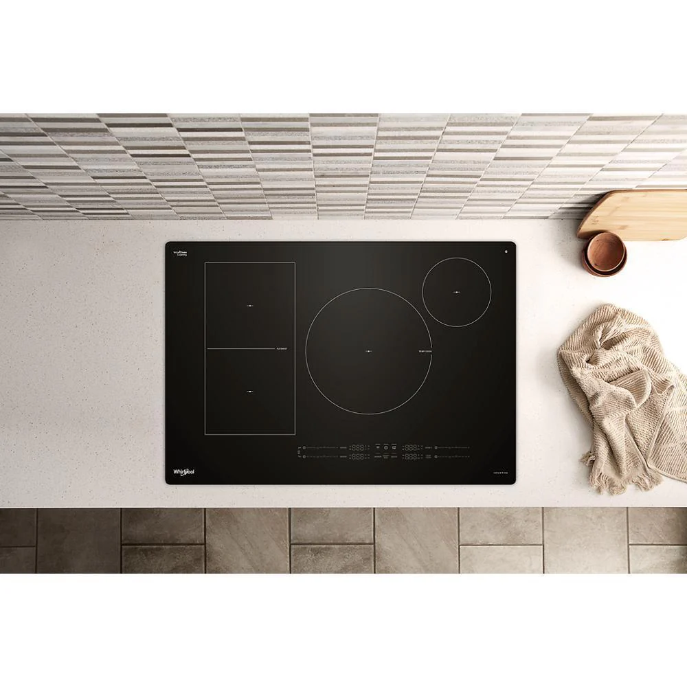 Whirlpool WCIT7530SB 30" Intelligent Induction Cooktop with Temp Cook™ Technology and WipeClean™ Coating - Image 5