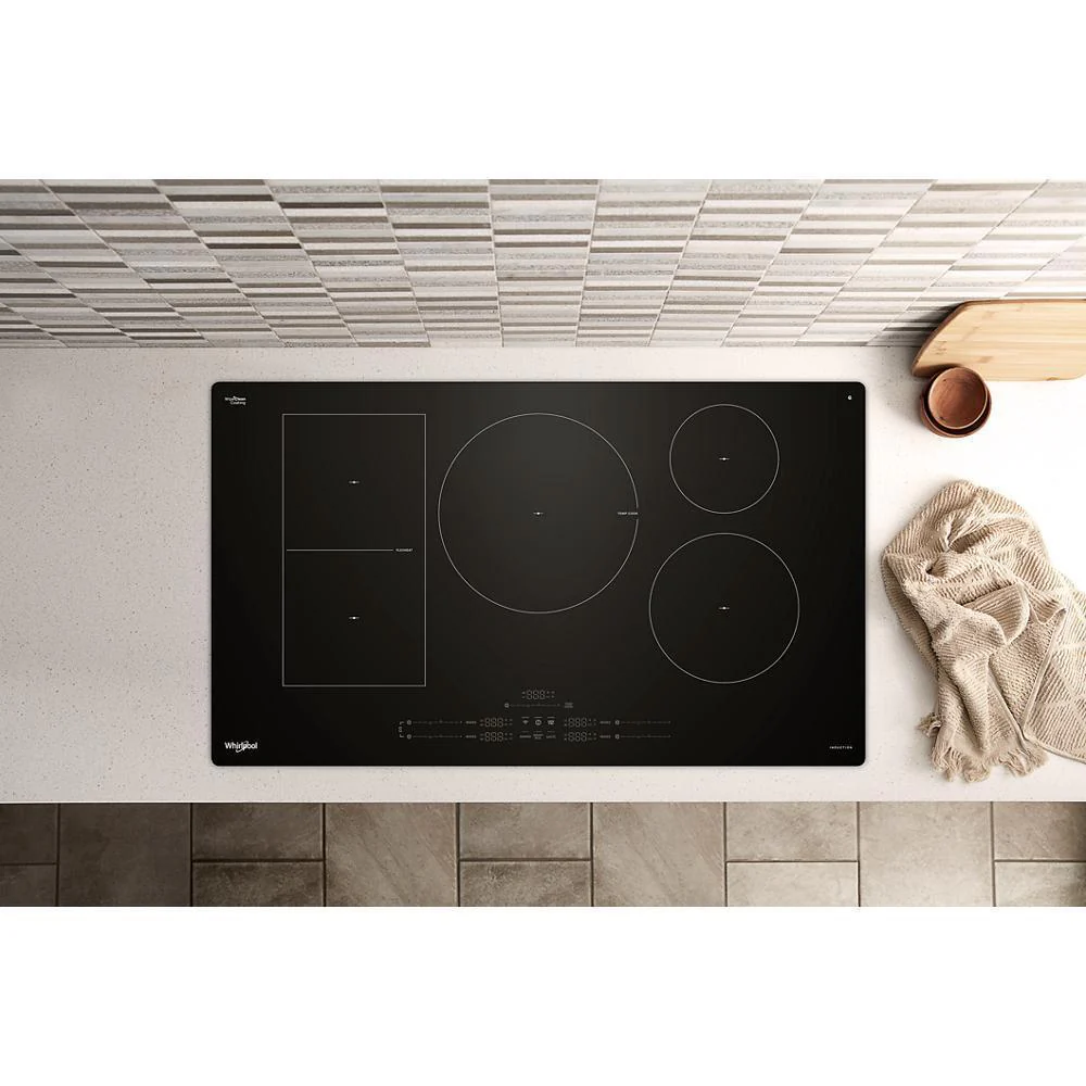 Whirlpool WCIT7536SB 36" Intelligent Induction Cooktop with Temp Cook™ Technology and WipeClean™ Coating - Image 6