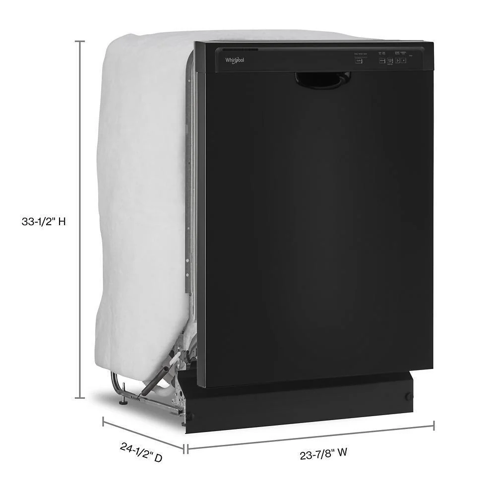 Whirlpool WDF331PAMB Quiet Dishwasher with Heated Dry and Factory-Installed Power Cord - Image 10
