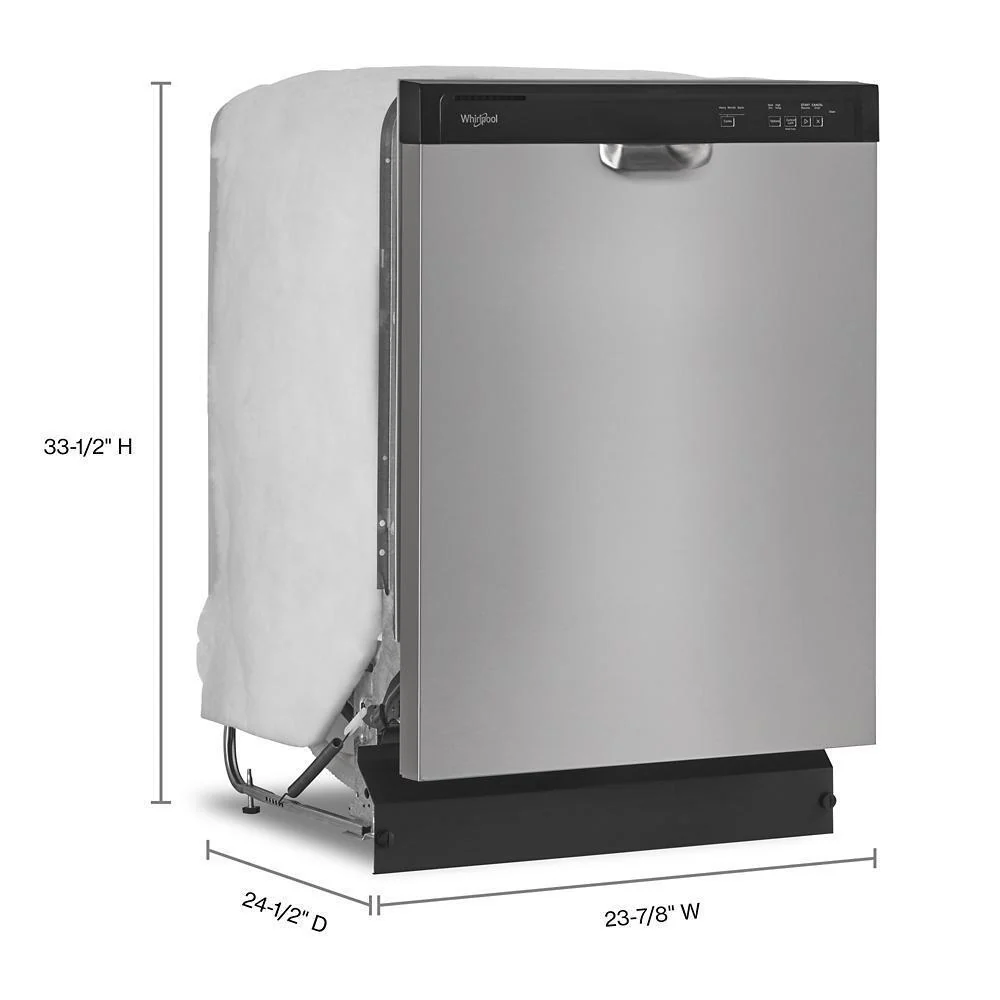 Whirlpool WDF331PAMS Quiet Dishwasher with Heated Dry and Factory-Installed Power Cord - Image 10