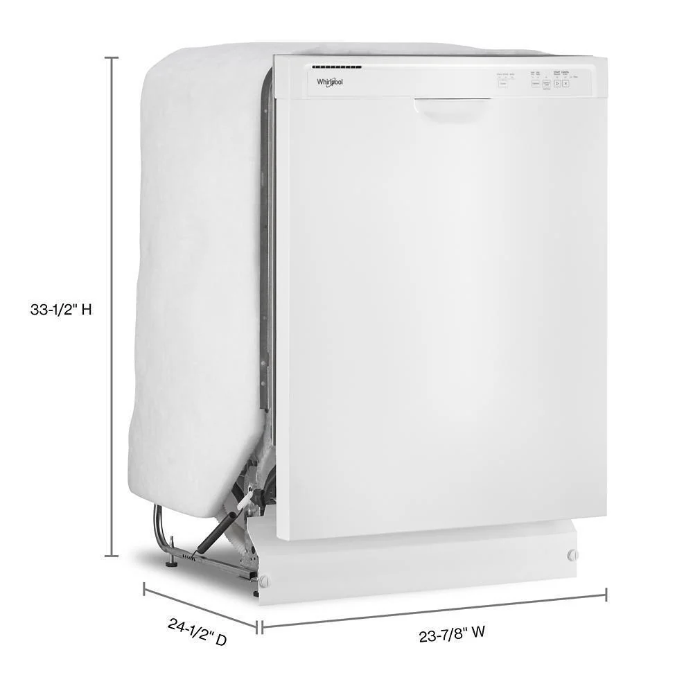 Whirlpool WDF331PAMW Quiet Dishwasher with Heated Dry and Factory-Installed Power Cord - Image 10