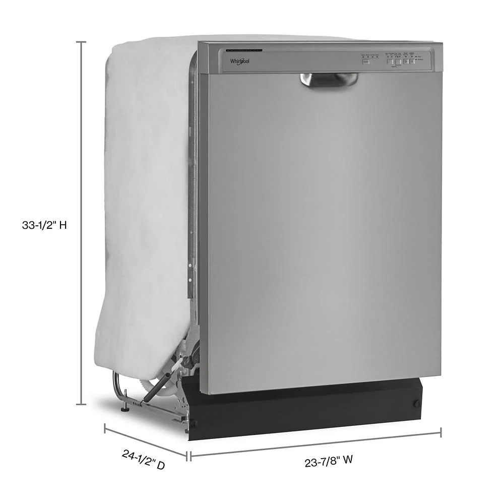 Whirlpool WDF341PAPM Quiet Dishwasher with Boost Cycle - Image 4