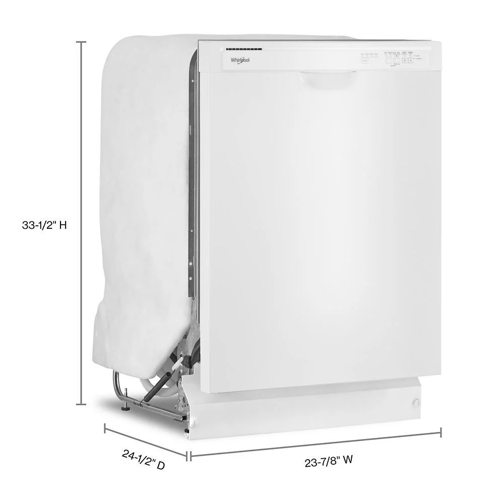 Whirlpool WDF341PAPW Quiet Dishwasher with Boost Cycle - Image 10