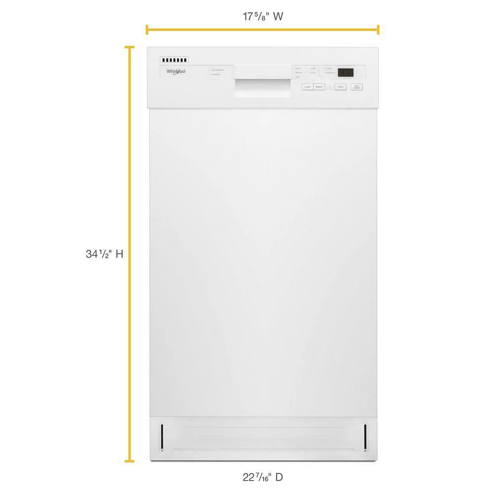 Small-Space Compact Dishwasher with Stainless Steel Tub - Image 2