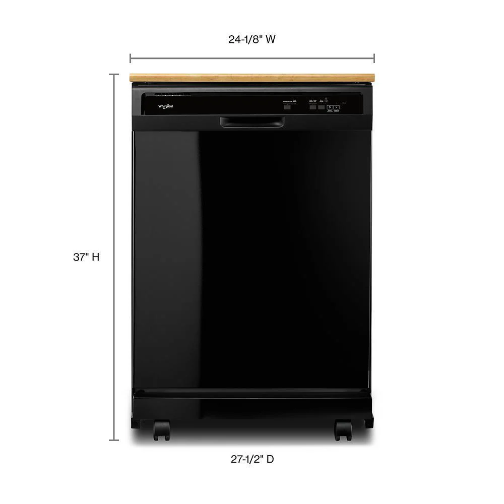 Whirlpool WDP370PAHB Heavy-Duty Dishwasher with 1-Hour Wash Cycle - Image 5