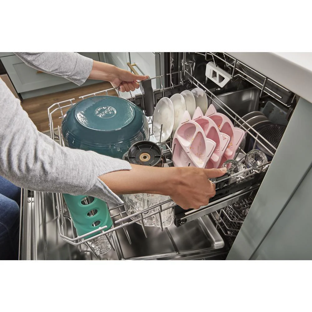 Whirlpool WDPS7024RV Eco Series Quiet Dishwasher with a washing 3rd Rack & Water Repellent Silverware Basket - Image 11