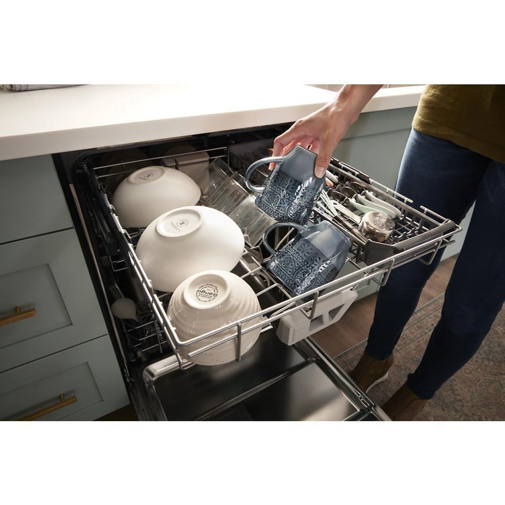 Whirlpool WDPS7024RV Eco Series Quiet Dishwasher with a washing 3rd Rack & Water Repellent Silverware Basket - Image 14