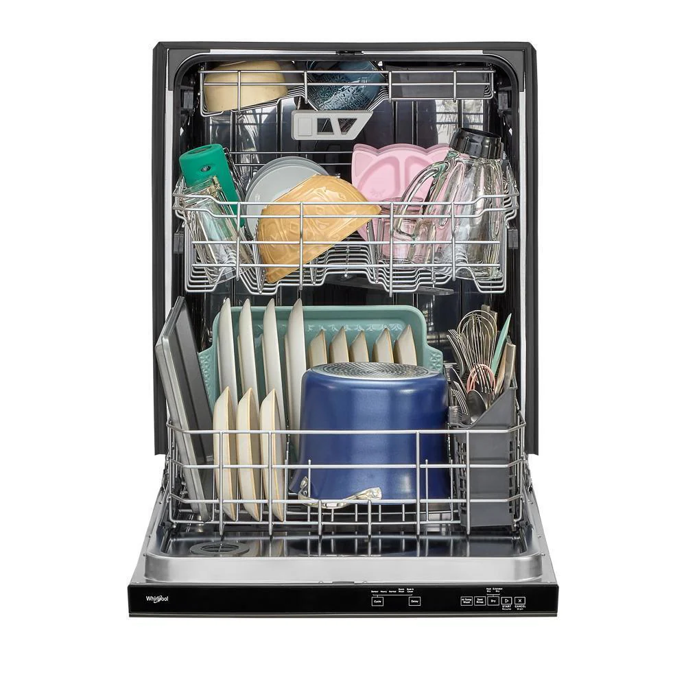 Whirlpool WDPS7024RV Eco Series Quiet Dishwasher with a washing 3rd Rack & Water Repellent Silverware Basket - Image 9