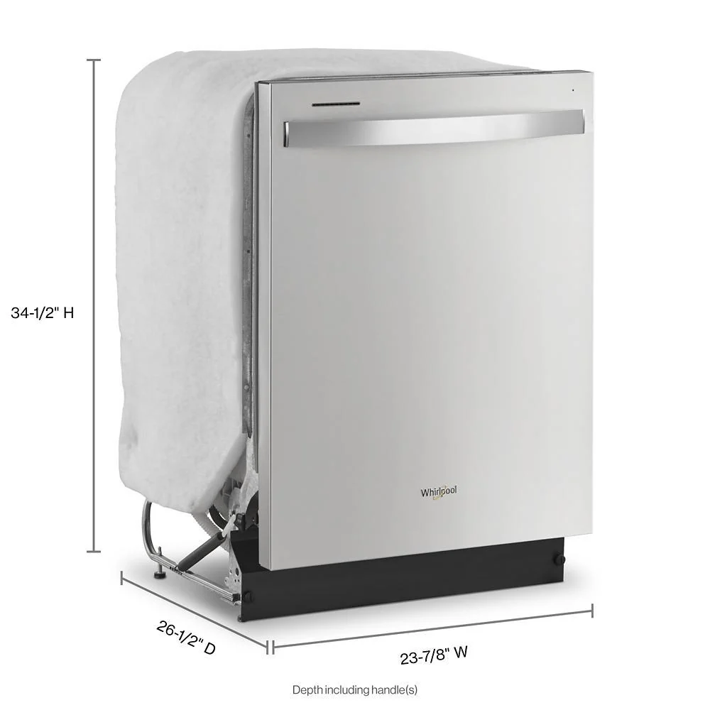 Whirlpool WDT531HAPM Quiet Dishwasher with Boost Cycle and Extended Soak Cycle - Image 5