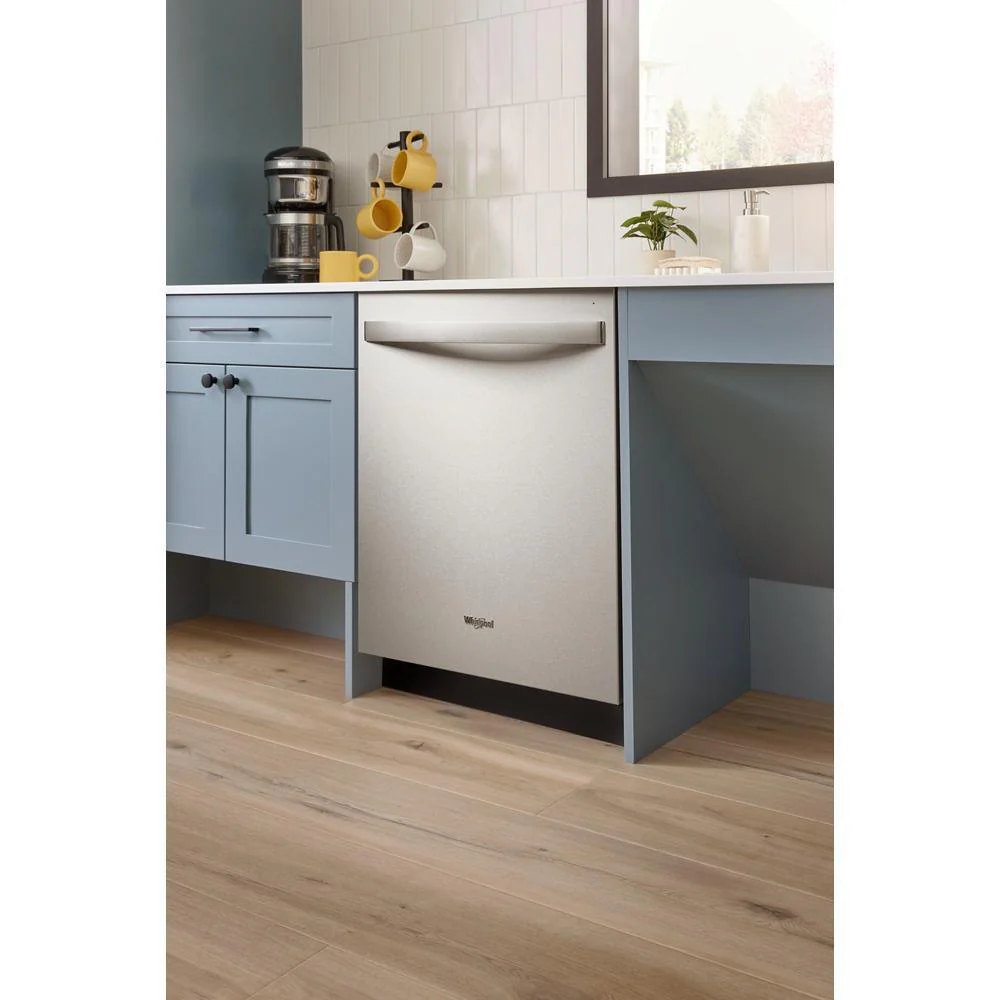 Whirlpool WDT550SAPB 44 dBA ADA Compliant Dishwasher Flush with Cabinets with 3rd Rack - Image 13