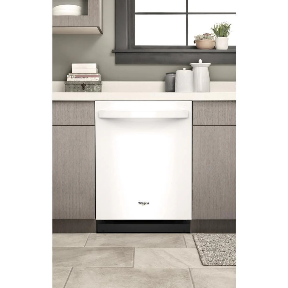 Whirlpool WDT550SAPW 44 dBA ADA Compliant Dishwasher Flush with Cabinets with 3rd Rack - Image 18