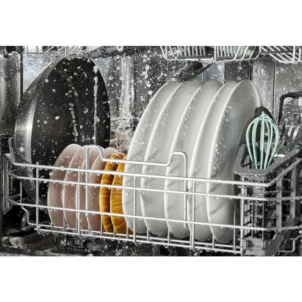 Whirlpool WDT550SAPW 44 dBA ADA Compliant Dishwasher Flush with Cabinets with 3rd Rack - Image 7